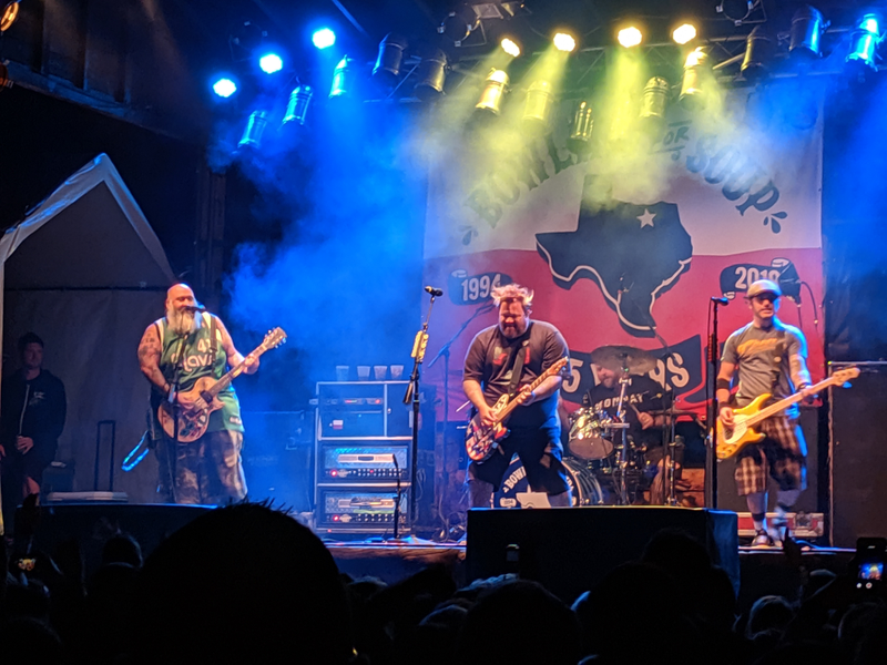 Bowling for Soup was disappointing live